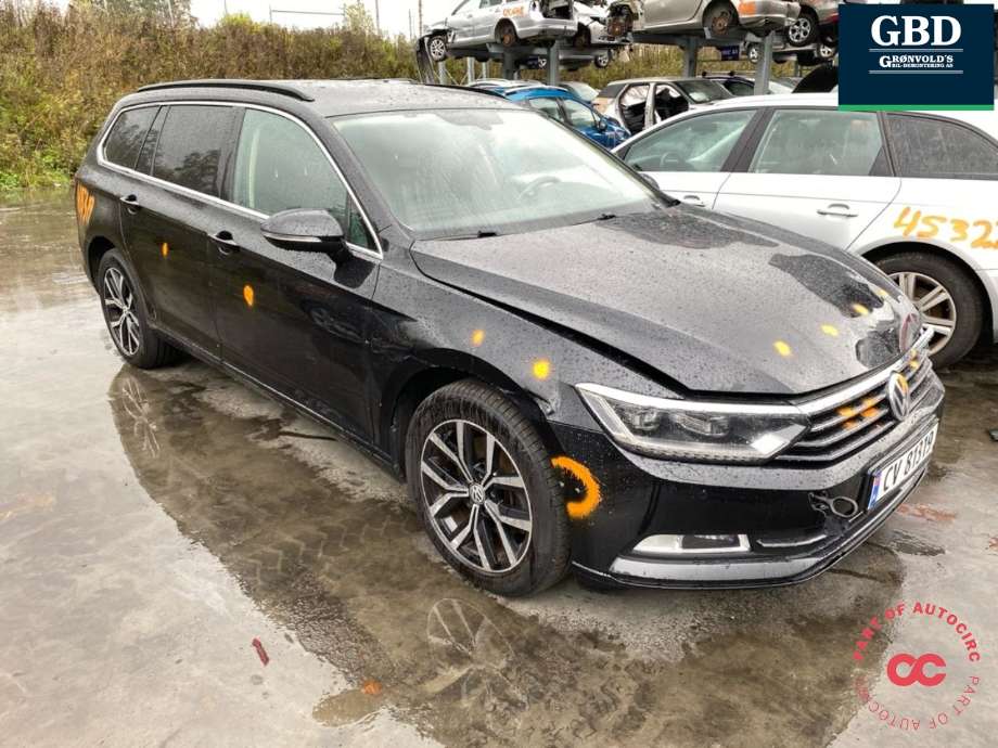 VW Passat 2015-2019 (Fase 1) (B8) (B8), Motorkode: DCXA, Girkassekode: RRH