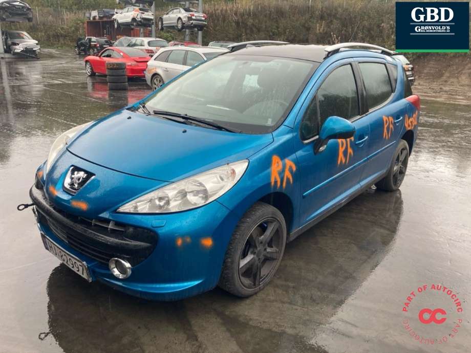 Peugeot 207 2006-2012 , Motorkode: 5FW, Girkassekode: 2231 99