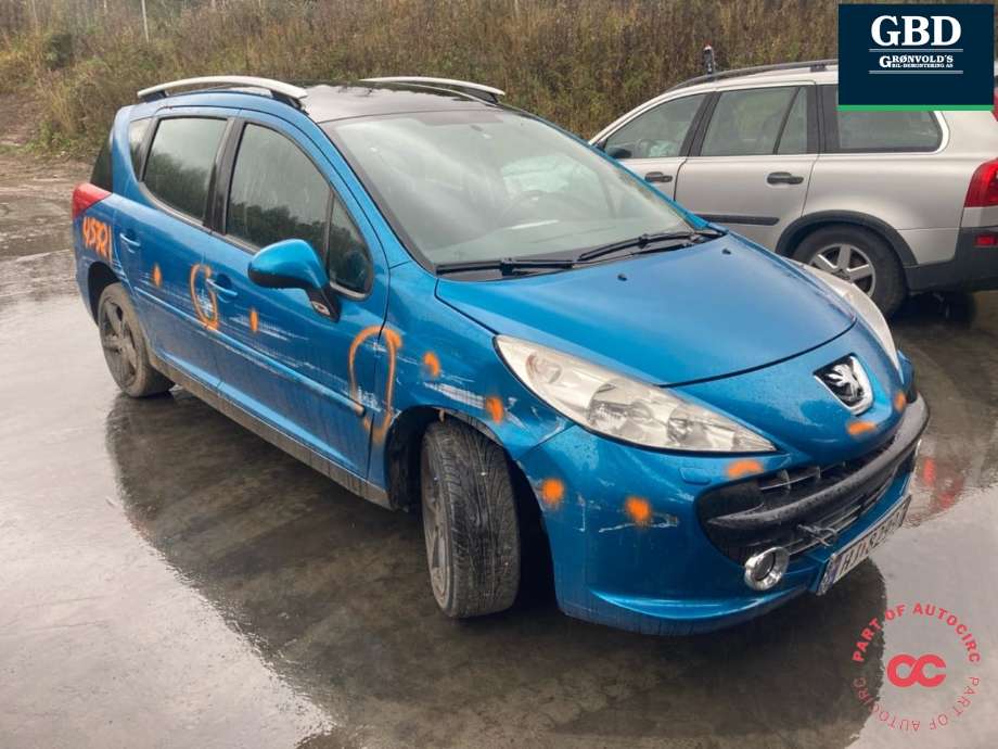 Peugeot 207 2006-2012 , Motorkode: 5FW, Girkassekode: 2231 99