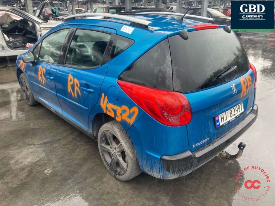 Peugeot 207 2006-2012 , Motorkode: 5FW, Girkassekode: 2231 99