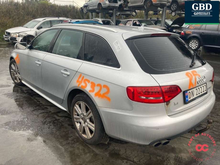 Audi A4 2007-2014 (Type IV) (B8) (B8), Motorkode: CAGA, Girkassekode: LLA