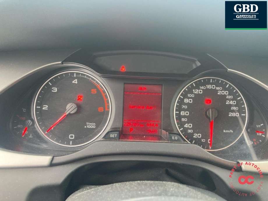 Audi A4 2007-2014 (Type IV) (B8) (B8), Motorkode: CAGA, Girkassekode: LLA