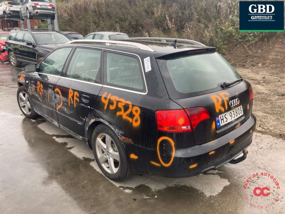 Audi A4 2004-2008 (Type III) (B7) (B7), Motorkode: BPW, Girkassekode: KTT
