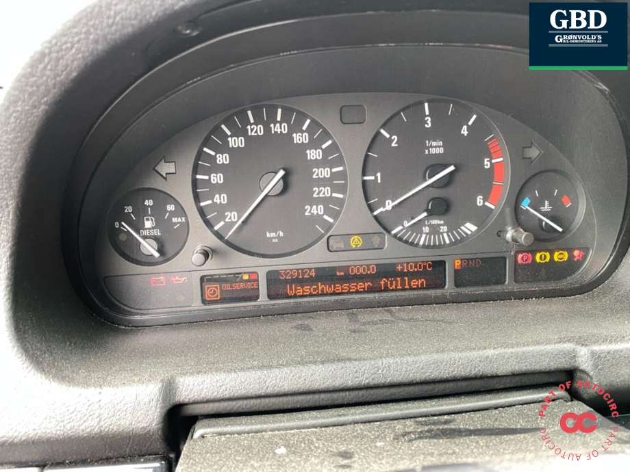 BMW X5 2000-2006 (E53) (E53), Motorkode: M57-D30, Girkassekode: 24 00 7 518 606