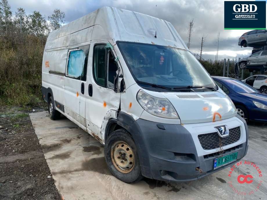 Peugeot Boxer 2007-2013 (Type III, Fase 1) , Motorkode: 4HU, Girkassekode: BVM6