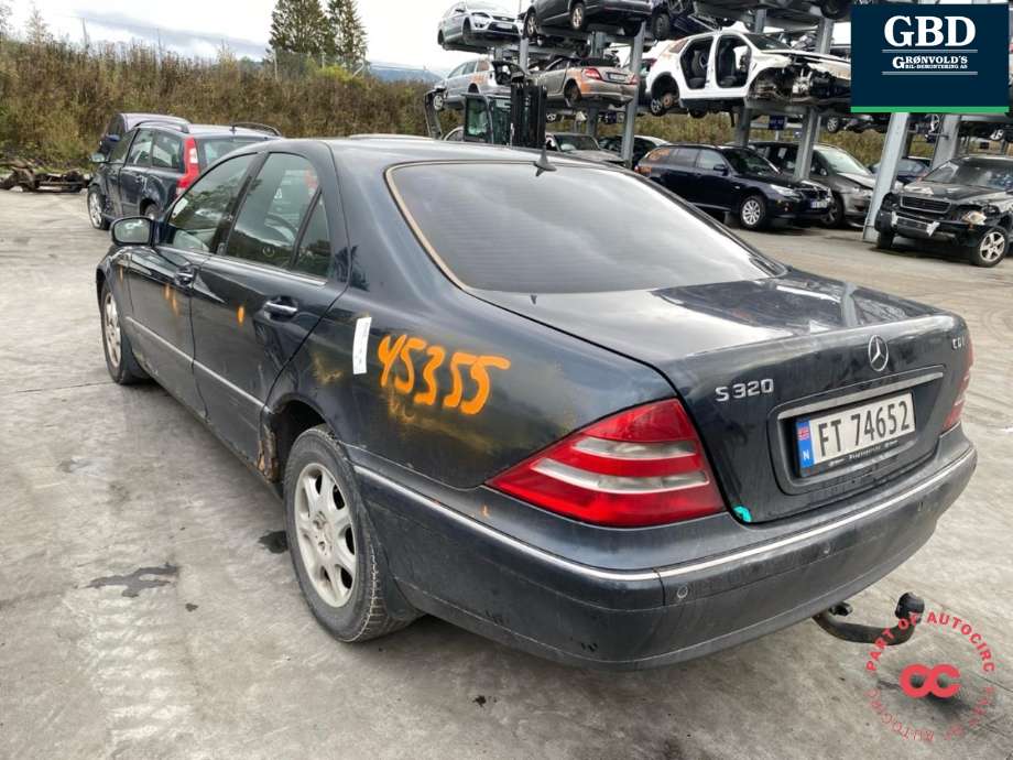 Mercedes S-Klasse 1999-2005 (W220) (W220), Motorkode: OM613.960, Girkassekode: A 220 270 13 00