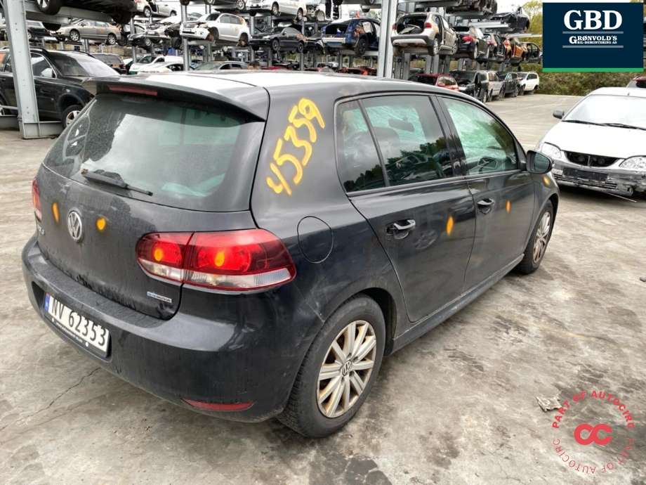 VW Golf VI 2008-2012 , Motorkode: CAYC, Girkassekode: MDZ