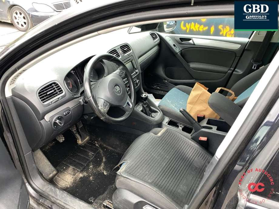 VW Golf VI 2008-2012 , Motorkode: CAYC, Girkassekode: MDZ