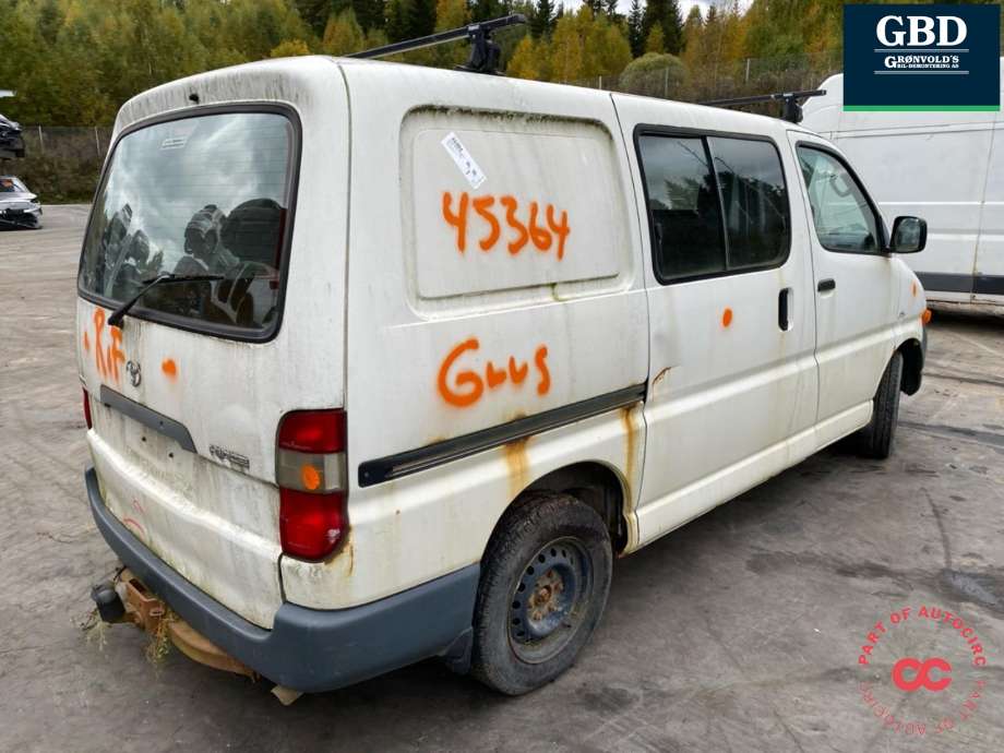 Toyota Hiace 2001-2006 (Fase 2) , Motorkode: 2KD-FTV, Girkassekode: 330302F280
