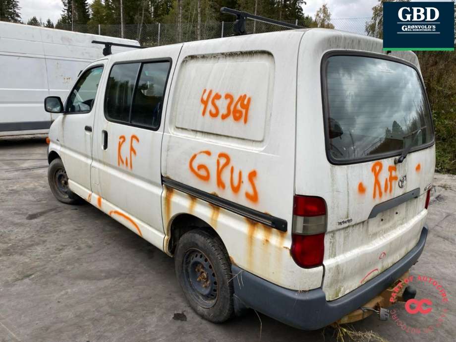 Toyota Hiace 2001-2006 (Fase 2) , Motorkode: 2KD-FTV, Girkassekode: 330302F280