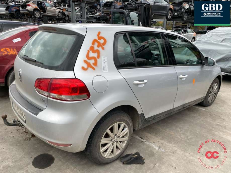 VW Golf VI 2008-2012 , Motorkode: CBDC, Girkassekode: KQM
