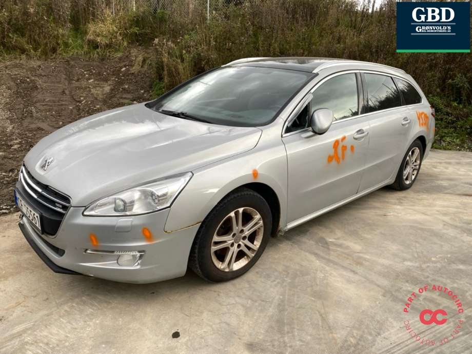 Peugeot 508 2011-2014 (Type I, Fase 1) , Motorkode: 9HD, Girkassekode: 2231 P2