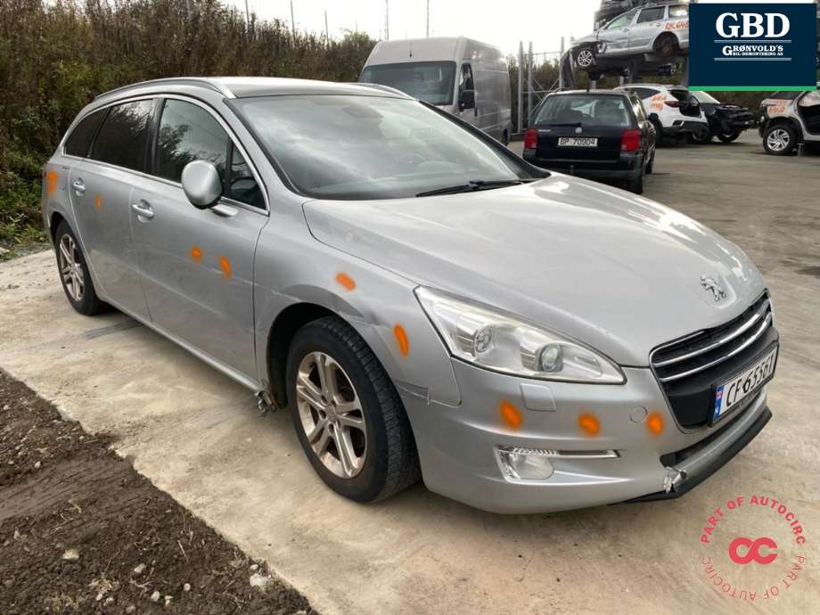 Peugeot 508 2011-2014 (Type I, Fase 1) , Motorkode: 9HD, Girkassekode: 2231 P2