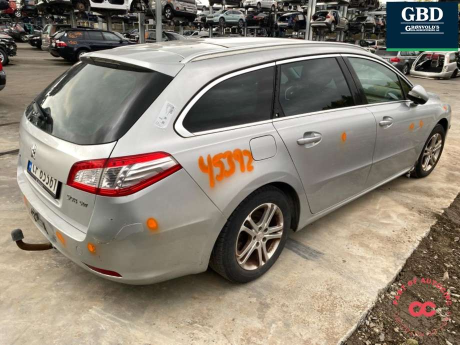 Peugeot 508 2011-2014 (Type I, Fase 1) , Motorkode: 9HD, Girkassekode: 2231 P2