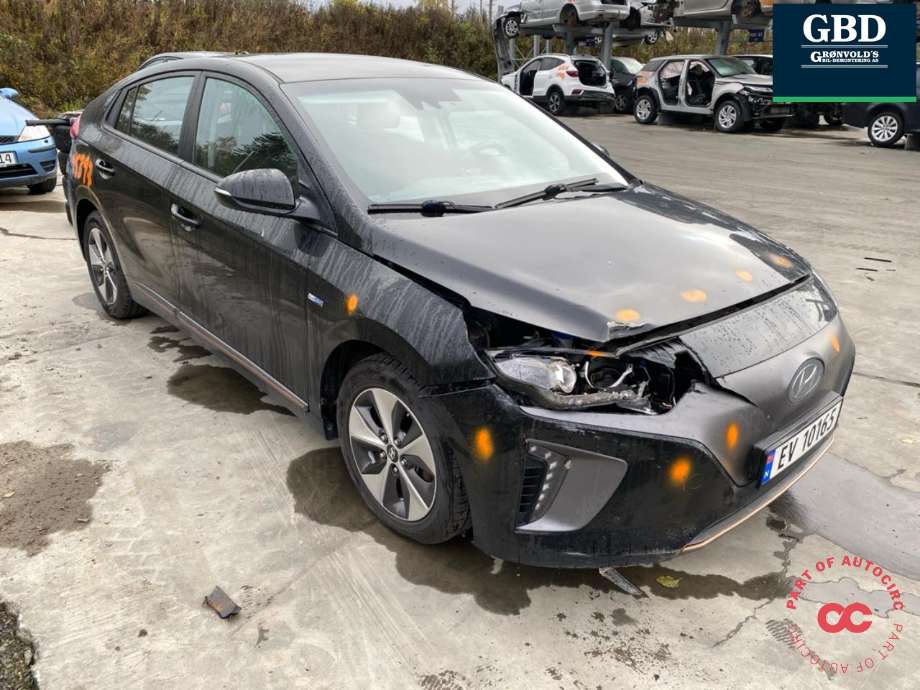 Hyundai Ioniq Electric 2016-2019 (Fase 1) , Motorkode: EM09, Girkassekode: 