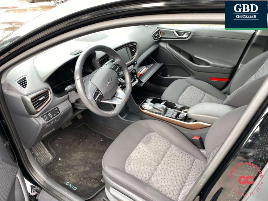 Hyundai Ioniq Electric 2016-2019 (Fase 1) , Motorkode: EM09, Girkassekode: 