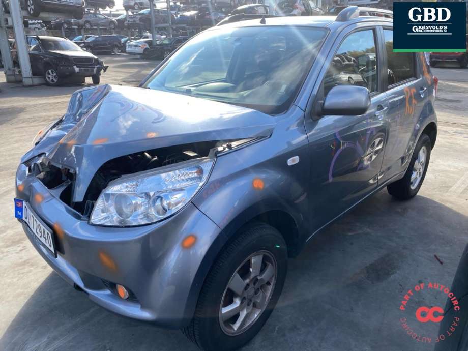 Daihatsu Terios 2006-->> (Type II) , Motorkode: 3SZ-VE, Girkassekode: 