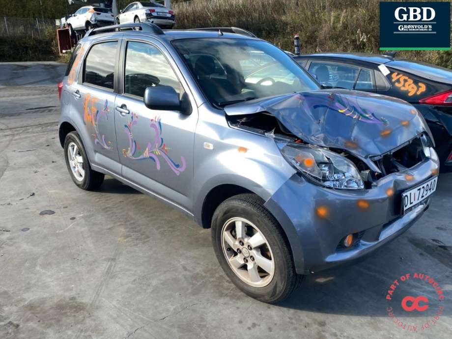 Daihatsu Terios 2006-->> (Type II) , Motorkode: 3SZ-VE, Girkassekode: 