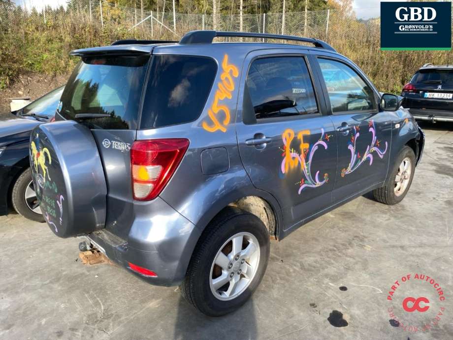 Daihatsu Terios 2006-->> (Type II) , Motorkode: 3SZ-VE, Girkassekode: 