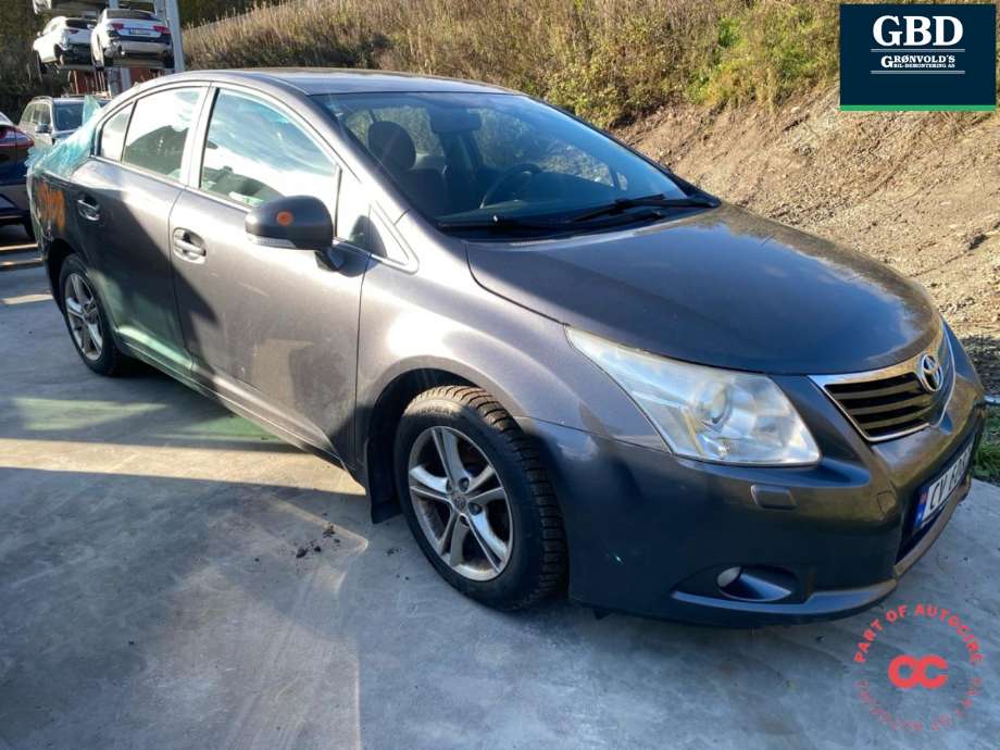 Toyota Avensis 2009-2015 (Type III, Fase 1) delebil , Motorkode: 1AD-FTV, Girkassekode: 3030020A90