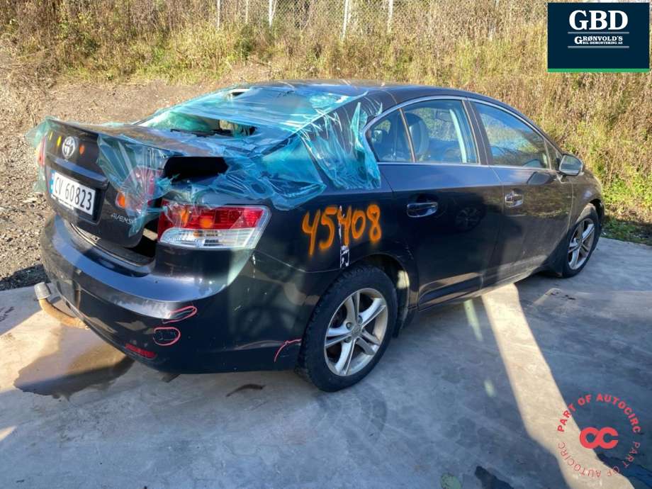 Toyota Avensis 2009-2015 (Type III, Fase 1) delebil , Motorkode: 1AD-FTV, Girkassekode: 3030020A90