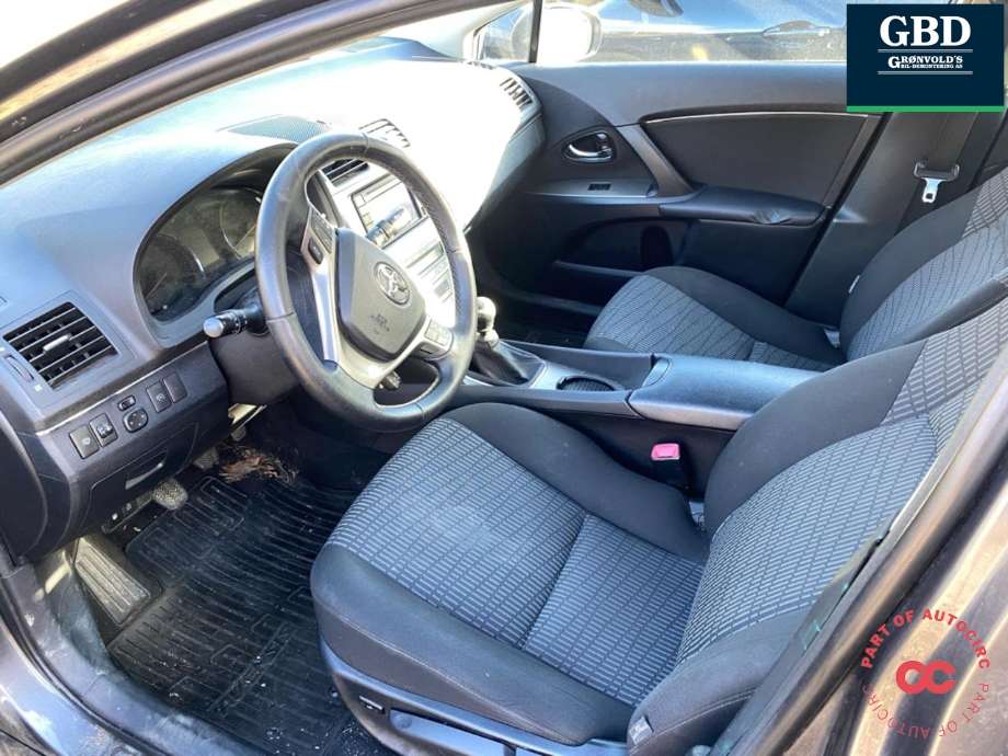 Toyota Avensis 2009-2015 (Type III, Fase 1) delebil , Motorkode: 1AD-FTV, Girkassekode: 3030020A90
