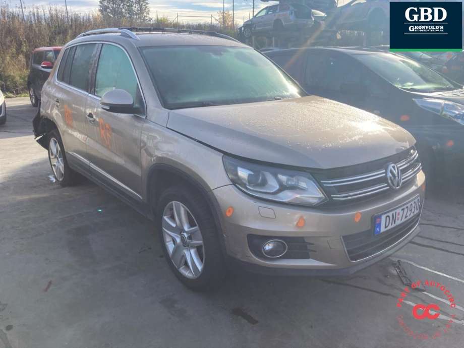 VW Tiguan 2011-2016 (Type I, Fase 2) , Motorkode: CFFB, Girkassekode: NGH