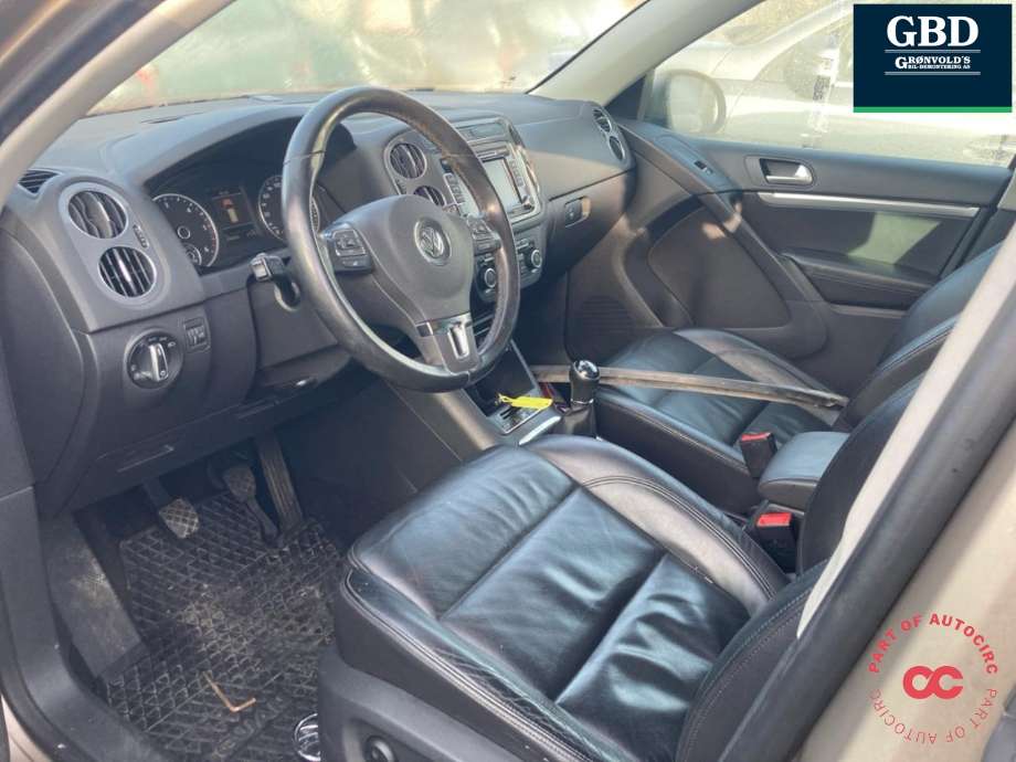 VW Tiguan 2011-2016 (Type I, Fase 2) , Motorkode: CFFB, Girkassekode: NGH