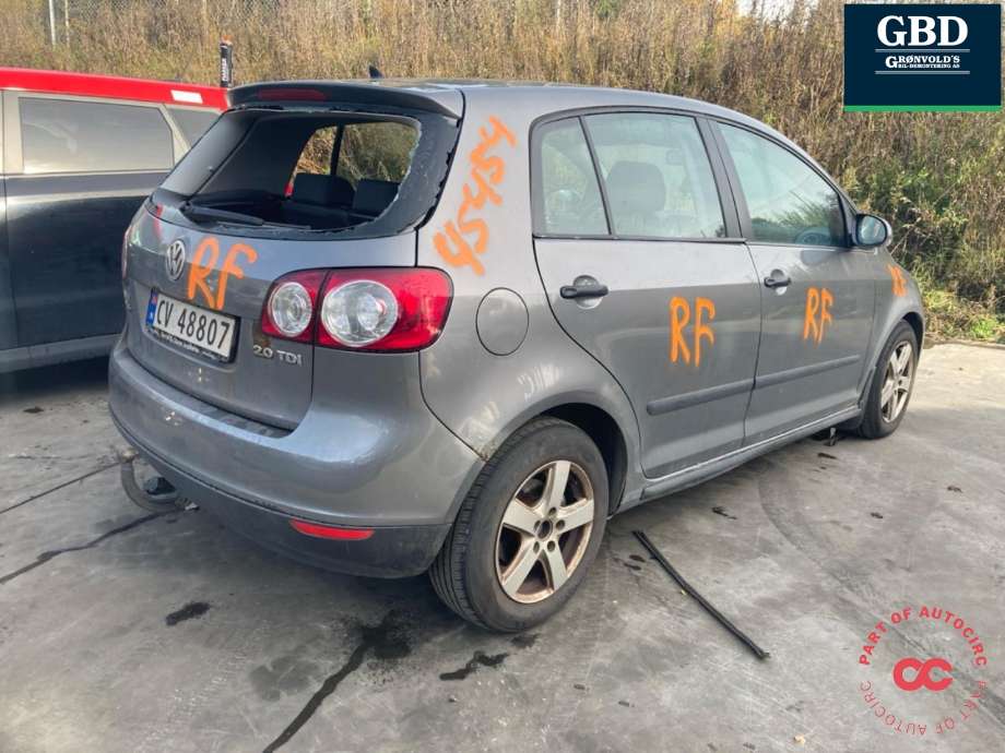 VW Golf, Plus/Cross 2005-2009 (Fase 1) , Motorkode: BKD, Girkassekode: JPK