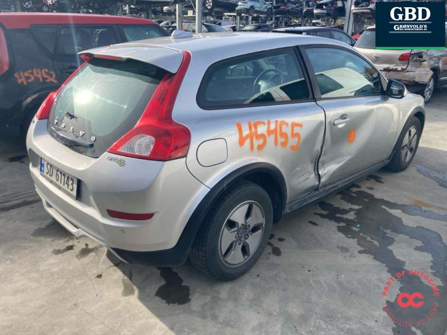Volvo C30 2010-2012 (Fase 2) , Motorkode: D4162T, Girkassekode: 36011557