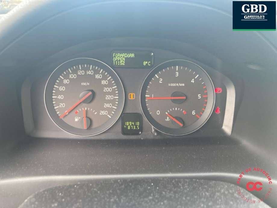 Volvo C30 2010-2012 (Fase 2) , Motorkode: D4162T, Girkassekode: 36011557