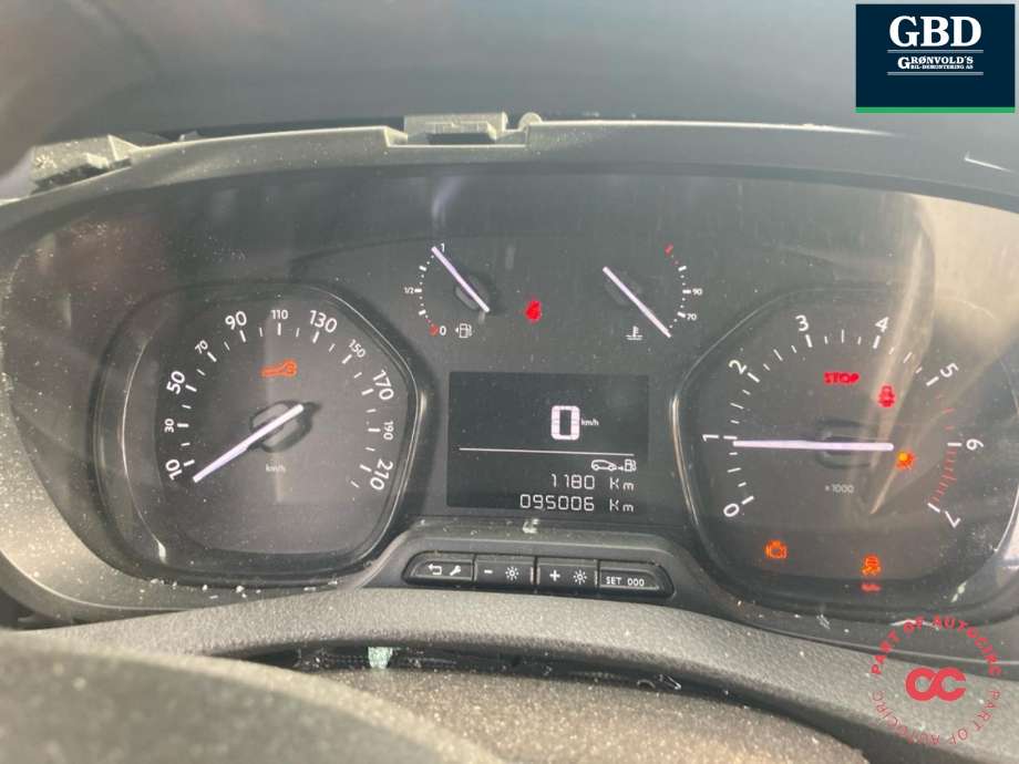 Peugeot Expert 2016-->> (Type III) delebil , Motorkode: BHV, Girkassekode: 16 129 308 80