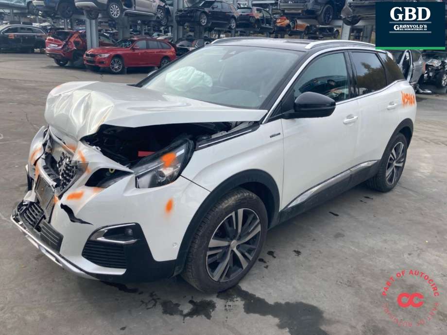 Peugeot 3008 2016-->> (Type II) , Motorkode: BHZ, Girkassekode: 98 387 679 80