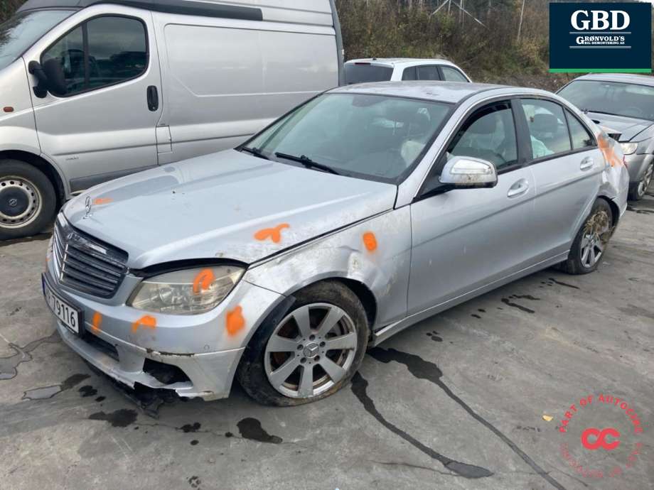 Mercedes C-Klasse 2007-2011 (Fase 1) (W204) (W204), Motorkode: OM646.811, Girkassekode: A 210 270 07 01