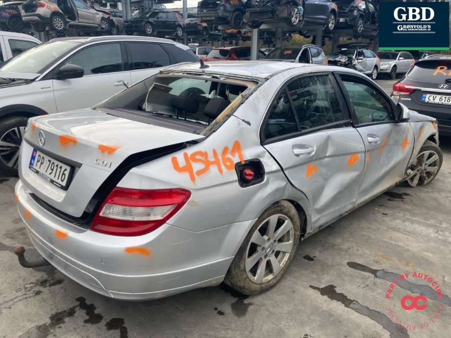 Mercedes C-Klasse 2007-2011 (Fase 1) (W204) (W204), Motorkode: OM646.811, Girkassekode: A 210 270 07 01