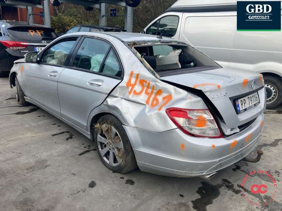 Mercedes C-Klasse 2007-2011 (Fase 1) (W204) (W204), Motorkode: OM646.811, Girkassekode: A 210 270 07 01