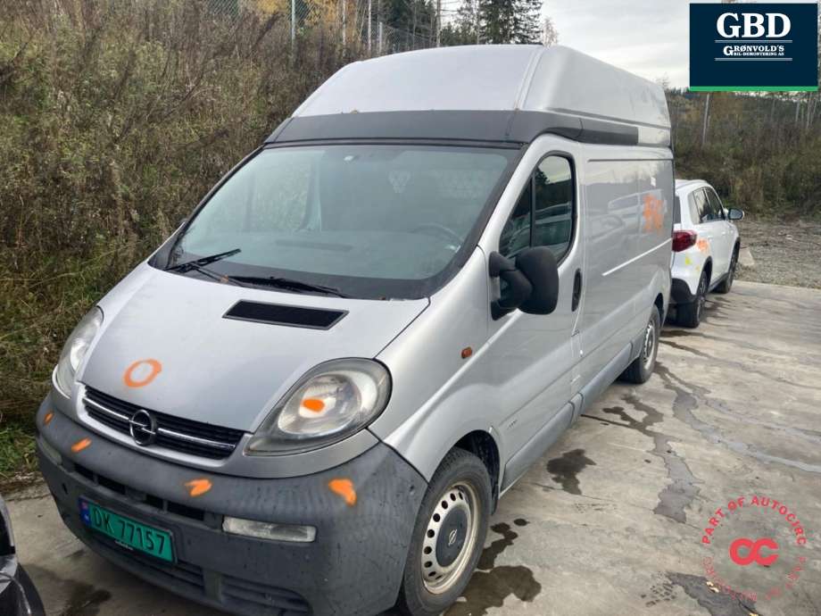 Opel Vivaro A 2001-2006 , Motorkode: F9Q-760, Girkassekode: 93169351