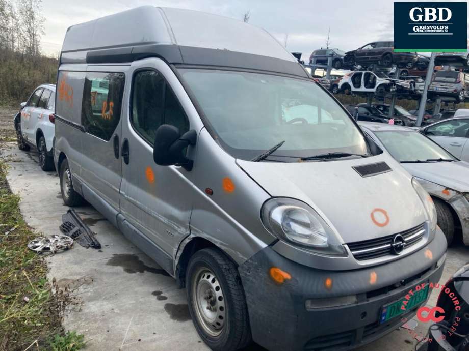 Opel Vivaro A 2001-2006 , Motorkode: F9Q-760, Girkassekode: 93169351
