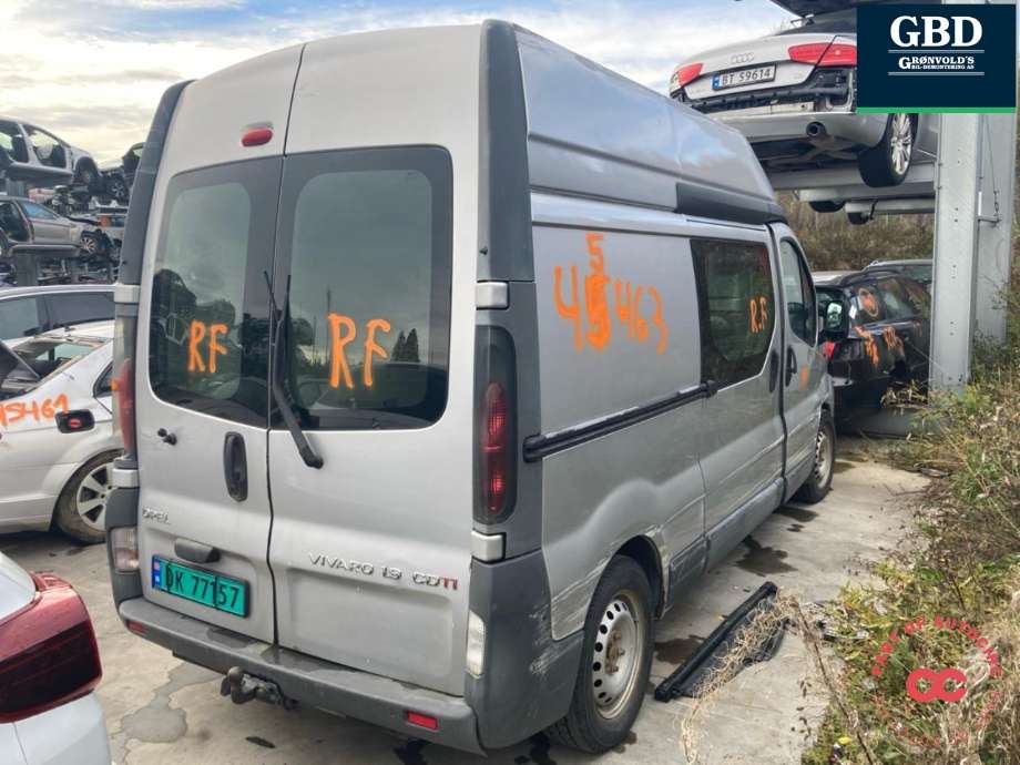 Opel Vivaro A 2001-2006 , Motorkode: F9Q-760, Girkassekode: 93169351