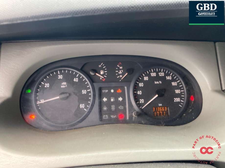 Opel Vivaro A 2001-2006 , Motorkode: F9Q-760, Girkassekode: 93169351