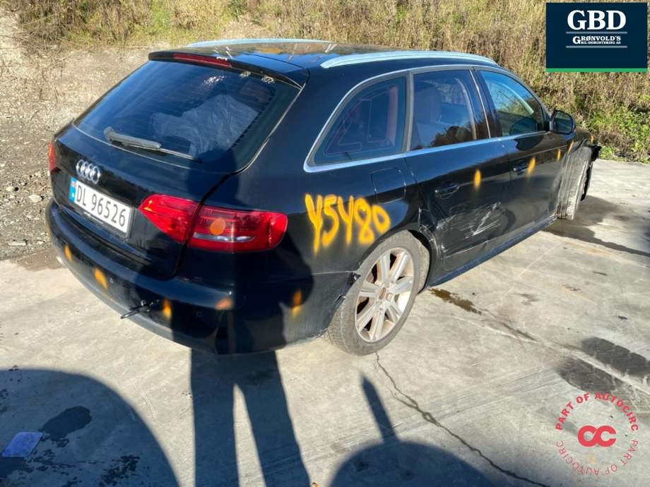 Audi A4 2007-2014 (Type IV) (B8) (B8), Motorkode: CAGC, Girkassekode: LLW