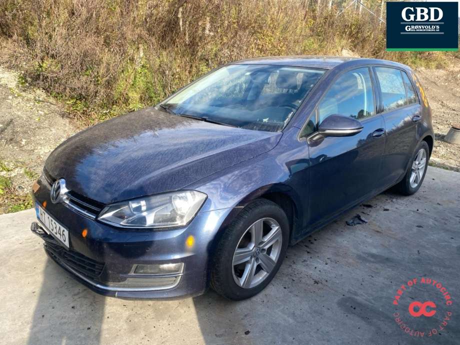 VW Golf VII 2012-2017 (Fase 1) , Motorkode: CLHA, Girkassekode: MWW