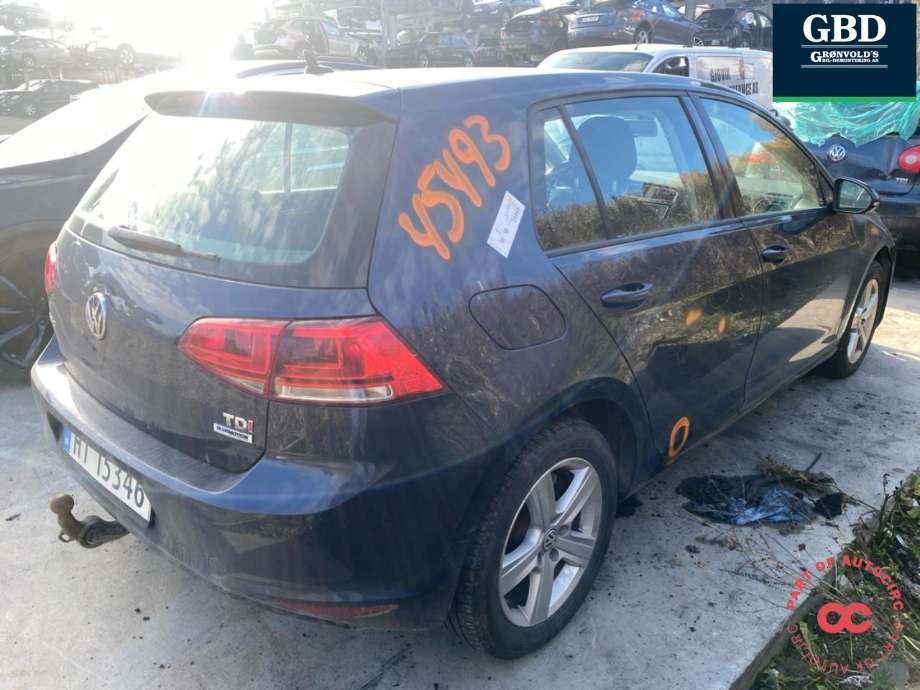 VW Golf VII 2012-2017 (Fase 1) , Motorkode: CLHA, Girkassekode: MWW