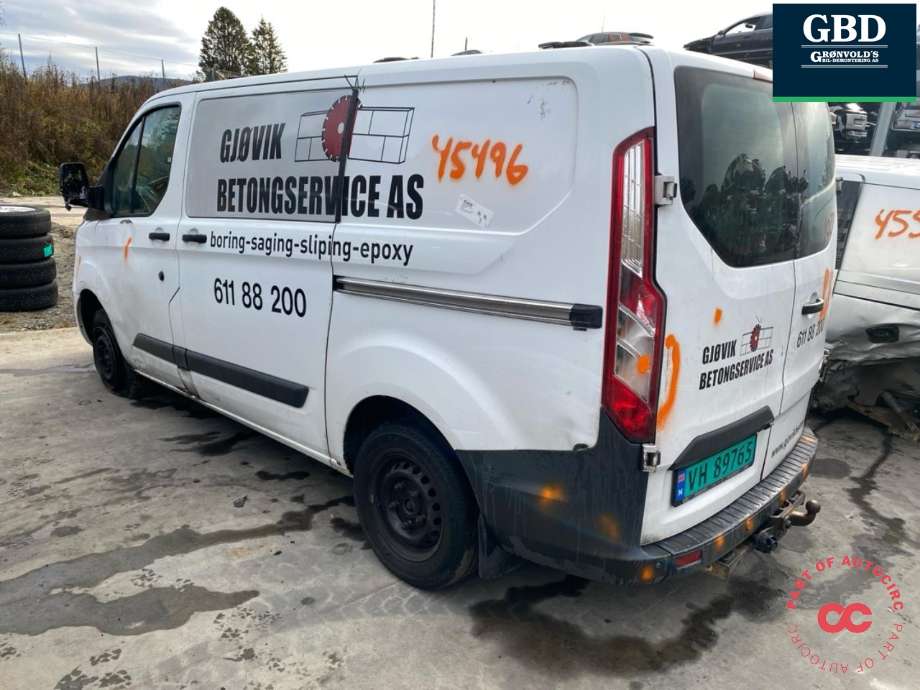 Ford Transit Custom 2013-2023 (Type I) , Motorkode: YMF6, Girkassekode: 2225524