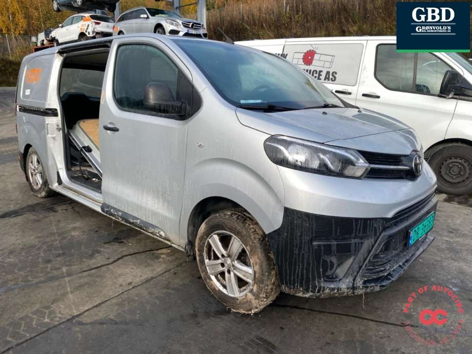 Toyota Proace 2016-->> (Type II) , Motorkode: 3WZ-HV, Girkassekode: 