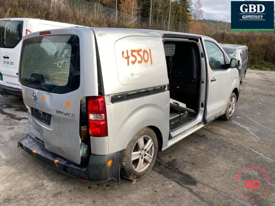 Toyota Proace 2016-->> (Type II) , Motorkode: 3WZ-HV, Girkassekode: 