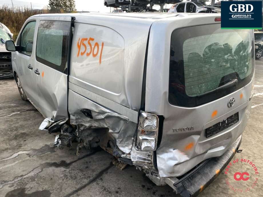 Toyota Proace 2016-->> (Type II) , Motorkode: 3WZ-HV, Girkassekode: 