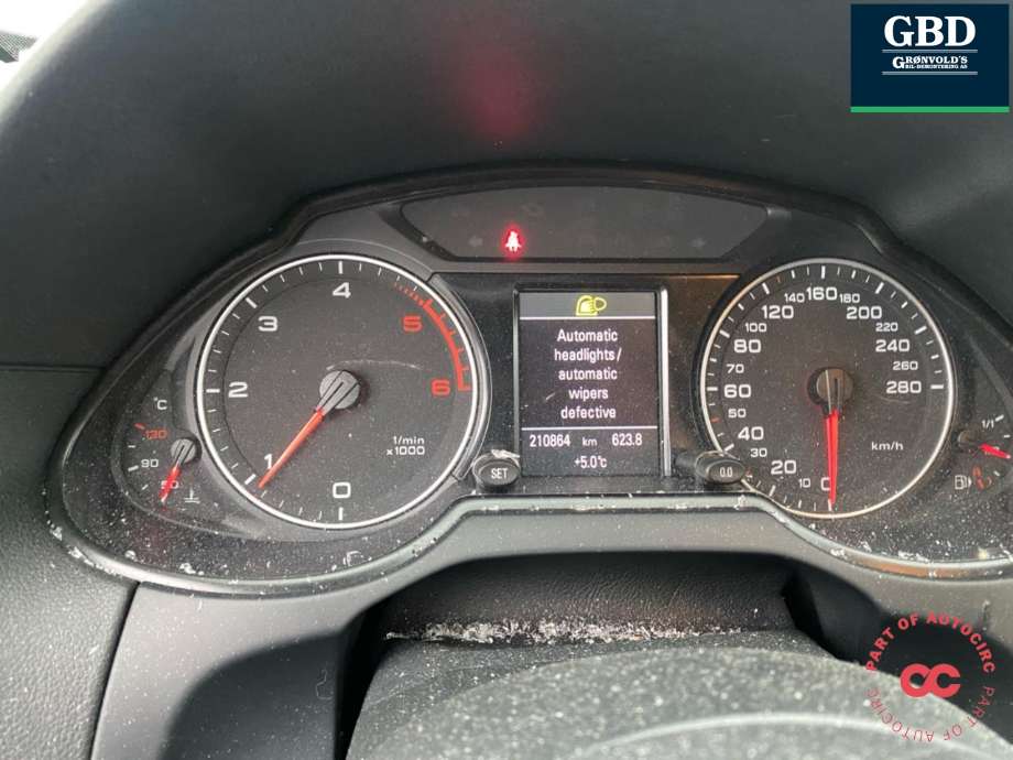 Audi Q5 2008-2012 (Type I, Fase 1) , Motorkode: CJCA, Girkassekode: LRZ