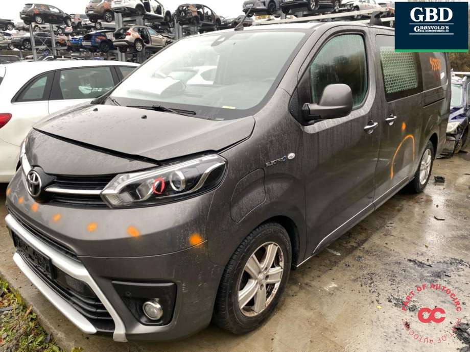 Toyota Proace 2016-->> (Type II) , Motorkode: ZKX, Girkassekode: 