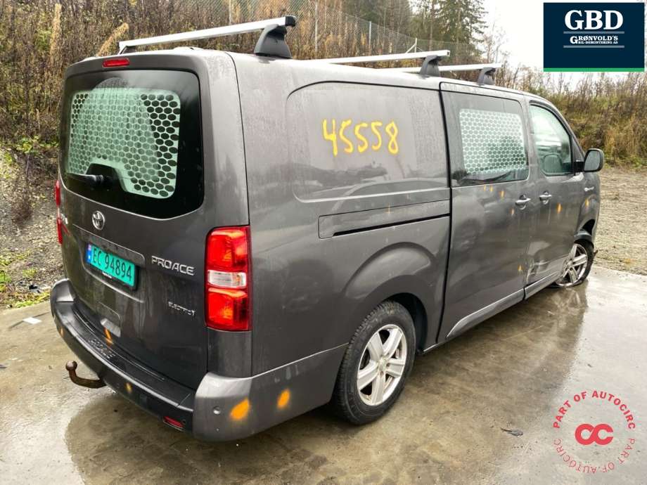 Toyota Proace 2016-->> (Type II) , Motorkode: ZKX, Girkassekode: 